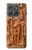 S1307 Fish Wood Carving Graphic Printed Case For Motorola Edge (2025)