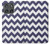S2345 Navy Blue Shavron Zig Zag Pattern Case For Motorola Edge (2025)