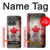 S2490 Canada Maple Leaf Flag Texture Case For Motorola Edge (2025)