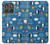 S2572 Marine Penguin Pattern Case For Motorola Edge (2025)
