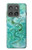 S2653 Dragon Green Turquoise Stone Graphic Case For Motorola Edge (2025)