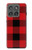 S2931 Red Buffalo Check Pattern Case For Motorola Edge (2025)