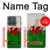 S2976 Wales Football Soccer Flag Case For Motorola Edge (2025)