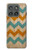 S3033 Vintage Wood Chevron Graphic Printed Case For Motorola Edge (2025)