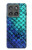S3047 Green Mermaid Fish Scale Case For Motorola Edge (2025)
