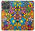 S3281 Colorful Hippie Flowers Pattern Case For Motorola Edge (2025)