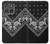 S3363 Bandana Black Pattern Case For Motorola Edge (2025)