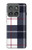 S3452 Plaid Fabric Pattern Case For Motorola Edge (2025)