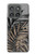 S3692 Gray Black Palm Leaves Case For Motorola Edge (2025)