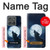 S3693 Grim White Wolf Full Moon Case For Motorola Edge (2025)