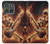 S3984 Fire Skeleton Playing Guitar Case For Motorola Edge (2025)