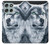 S0123 Grim White Wolf Case For Motorola Moto G56 S0123 Grim White Wolf Case For Motorola Moto G56