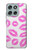 S2214 Pink Lips Kisses Case For Motorola Moto G56
