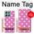 S2358 Pink Polka Dots Case For Motorola Moto G56