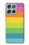 S2363 Rainbow Pattern Case For Motorola Moto G56