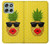 S2443 Funny Pineapple Sunglasses Kiss Case For Motorola Moto G56