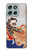 S2496 Japan Art Utagawa Kuniyoshi Tamatori Case For Motorola Moto G56