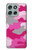 S2525 Pink Camo Camouflage Case For Motorola Moto G56