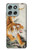 S2751 Chinese Tiger Brush Painting Case For Motorola Moto G56