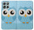S3029 Cute Blue Owl Case For Motorola Moto G56