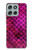 S3051 Pink Mermaid Fish Scale Case For Motorola Moto G56