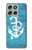 S3053 Marine Anchor Blue Case For Motorola Moto G56