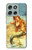 S3184 Little Mermaid Painting Case For Motorola Moto G56