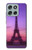 S3447 Eiffel Paris Sunset Case For Motorola Moto G56