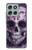 S3582 Purple Sugar Skull Case For Motorola Moto G56
