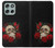 S3753 Dark Gothic Goth Skull Roses Case For Motorola Moto G56