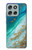 S3920 Abstract Ocean Blue Color Mixed Emerald Case For Motorola Moto G56