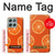 S3946 Seamless Orange Pattern Case For Motorola Moto G56