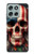 S4015 Skull American Flag Case For Motorola Moto G56