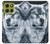 S0123 Grim White Wolf Case For Motorola Moto G86 S0123 Grim White Wolf Case For Motorola Moto G86