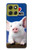 S0608 I Love Bacon Cute Baby Pig Case For Motorola Moto G86