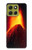 S0745 Volcano Lava Case For Motorola Moto G86 S0745 Volcano Lava Case For Motorola Moto G86