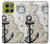 S1962 Nautical Chart Case For Motorola Moto G86
