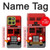 S2058 England British Double Decker Bus Case For Motorola Moto G86