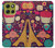 S2353 Paris Cartoon Vintage Pattern Case For Motorola Moto G86