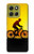 S2385 Bicycle Bike Sunset Case For Motorola Moto G86