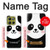 S2662 Cute Panda Cartoon Case For Motorola Moto G86