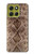 S2875 Rattle Snake Skin Graphic Printed Case For Motorola Moto G86