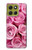 S2943 Pink Rose Case For Motorola Moto G86