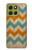 S3033 Vintage Wood Chevron Graphic Printed Case For Motorola Moto G86