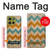 S3033 Vintage Wood Chevron Graphic Printed Case For Motorola Moto G86