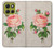 S3079 Vintage Pink Rose Case For Motorola Moto G86