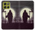 S3262 Grim Reaper Night Moon Cemetery Case For Motorola Moto G86