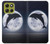 S3510 Dolphin Moon Night Case For Motorola Moto G86