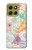 S3705 Pastel Floral Flower Case For Motorola Moto G86