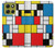 S3814 Piet Mondrian Line Art Composition Case For Motorola Moto G86